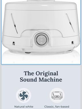 NIB- Yoga Sleep Dohm Classic White Sound Machine - The Original Sound Machine